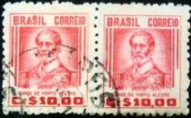 Par de selos Regulares emitidos em 1906 - R 0474 U