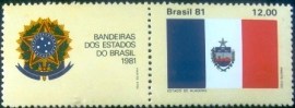 Selo postal do Brasil de 1981 Alagoas
