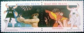 Se-Tenant do Brasil emitido em 2003 - C 2579 m