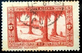 Selo postal da Argélia de 1936 Marabouts