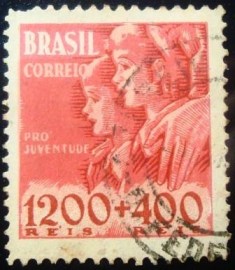 Selo comemorativo do Brasil de 1939 - C 149 U