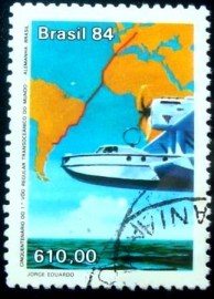 Selo postal COMEMORATIVO do Brasil de 1984 - C 1399 U