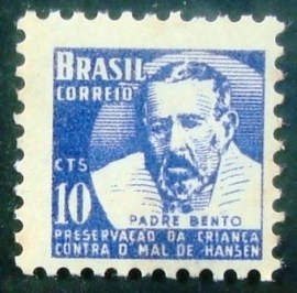 Selo postal Comemorativo emitido em 1954 - H3 M