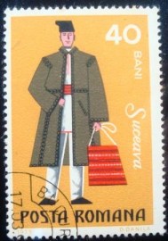 Selo postal da Romênia de 1973 Suceava