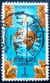 Selo postal da Espanha de 1965 Ecumenical Council