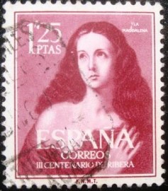 Selo postal da Espanha de 1954 El Españoleto