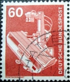 Selo postal da Alemanha de 1978 X-ray device