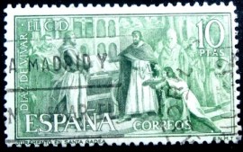 Selo postal Espanha 1962 El Cid