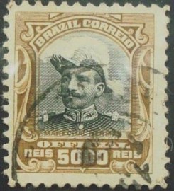 Selo postal Oficial emitido pelo Brasil em 1913 - O 23 U