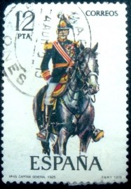 Selo postal da Espanha de 1978 Military Uniforms 1925