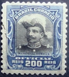 Selo postal Oficial emitido em 1913 - 18 N