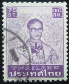 Selo postal da Thailândia de 1980 King Bhumipol