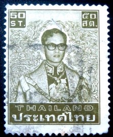 Selo postal da Thailândia de 1983 King Bhumipol 50st