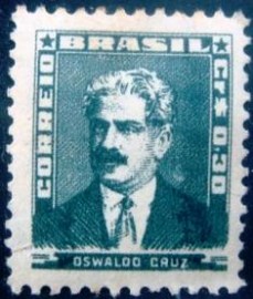 Selo postal Regular emitido no Brasil em 1954 - 493 N