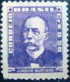 Selo postal Regular emitido no Brasil em 1954 - 495 M