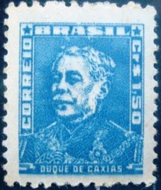 Selo postal do Brasil de 1954 Duque de Caxias
