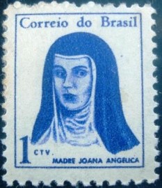 Selo postal Regular emitido no Brasil em 1967 - R 0526 N