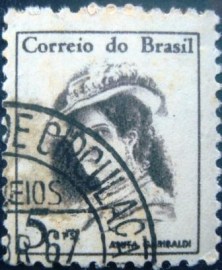 Selo postal Regular emitido no Brasil em 1967 - 0529 N1D