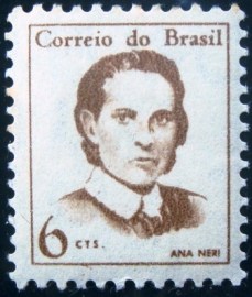 Selo postal Regular emitido no Brasil em 1967 - 530 M
