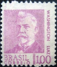 Selo postal Regular emitido no Brasil em 1968 - 535 N