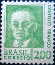 Selo postal do Brasil de 1968 Castello Branco - 536 N