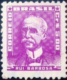 Selo postal regular emitido no Brasil em 1961 - 513 N