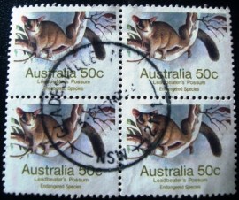 Selo postal da Austrália de 1981 - 7588 U