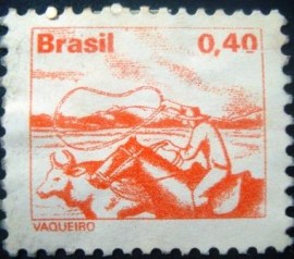 Selo postal Regular emitido no Brasil em 1977 - 561 N