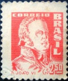 Selo postal regular emitido no Brasil em 1959 - 501 U