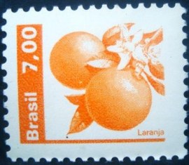 Selo postal Regular emitido no Brasil em 1981 - 606 M