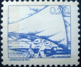 Selo postal Regular emitido no Brasil em 1979 - 573 M