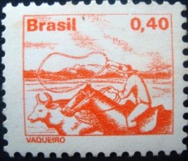 Selo postal Regular emitido no Brasil em 1979 - 575 M