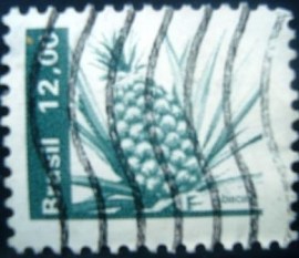 Selo postal Regular emitido no Brasil em 1981 - 608 U