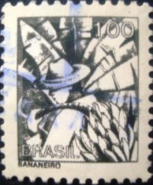 Selo postal Regular emitido no Brasil em 1979 - 577 U