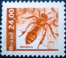 Selo postal Regular emitido no Brasil em 1982 - 612 N