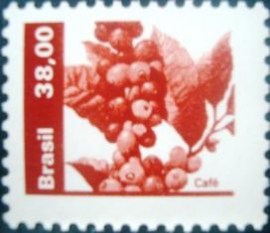 Selo postal Regular emitido no Brasil em 1983 - 615 M