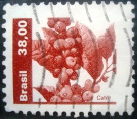 Selo postal Regular emitido no Brasil em 1983 - 615 U