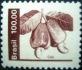 Selo postal Regular emitido no Brasil em 1981 - 623 M