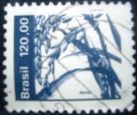 Selo postal Regular emitido no Brasil em 1984 - 624 U