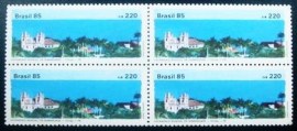 Quadra de selos postais do Brasil de 1985 Olinda