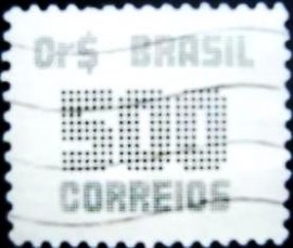 Selo postal do Brasil de 1985 Tipo Cifra Cr$ 300 - 639 U