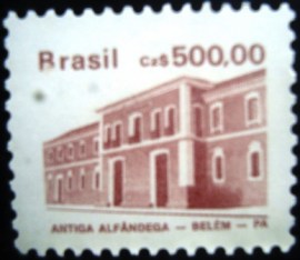 Selo postal Regular emitido no Brasil em 1988 - 655 M