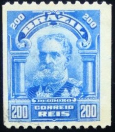 Selo postal do Brasil de 1906 Deodoro da Fonseca - 140 N