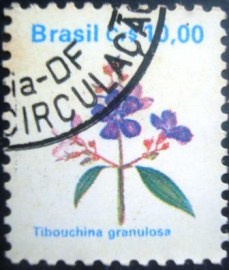 Selo postal regular emitido no Brasil em 1990 - 679 N1D