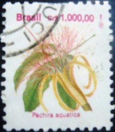 PAR de selos postais do Brasil de 1992 Algodão-da-praia