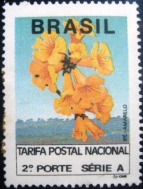 Selo postal regular emitido no Brasil em 1992  690 M
