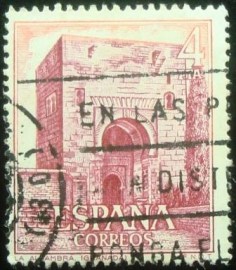 Selo postal da Espanha de 1975 La Alhambra