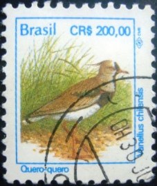 Selo postal regular emitido no Brasil em 1994 - 704 U