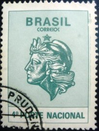 Selo postal regular emitido no Brasil em 1994 - 708 U