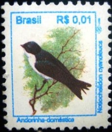 Selo postal regular emitido no Brasil em 1994 - 710 M